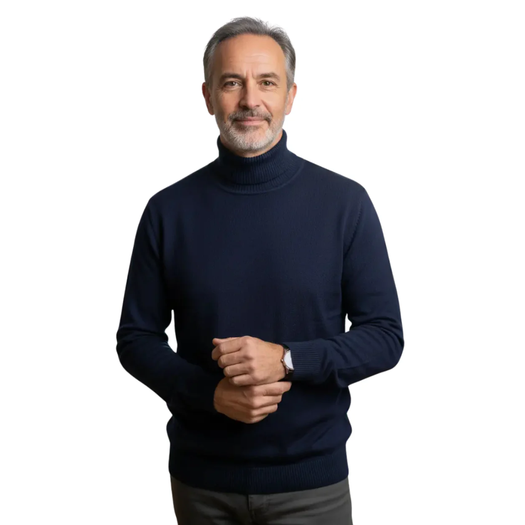 Matteo™ – Cuello alto de cachemira Monte Carlo