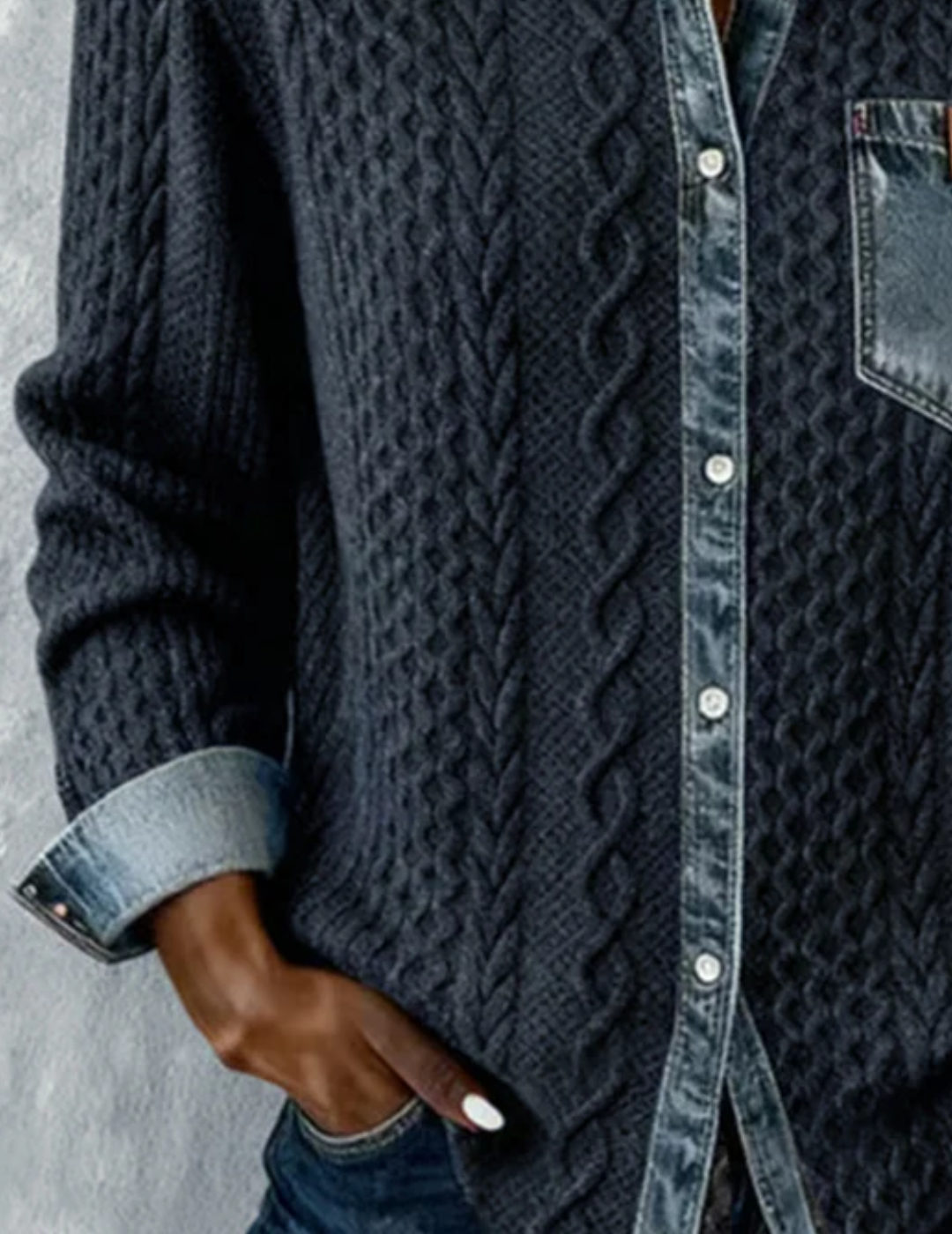 Daniela™ - Camisa de manga larga