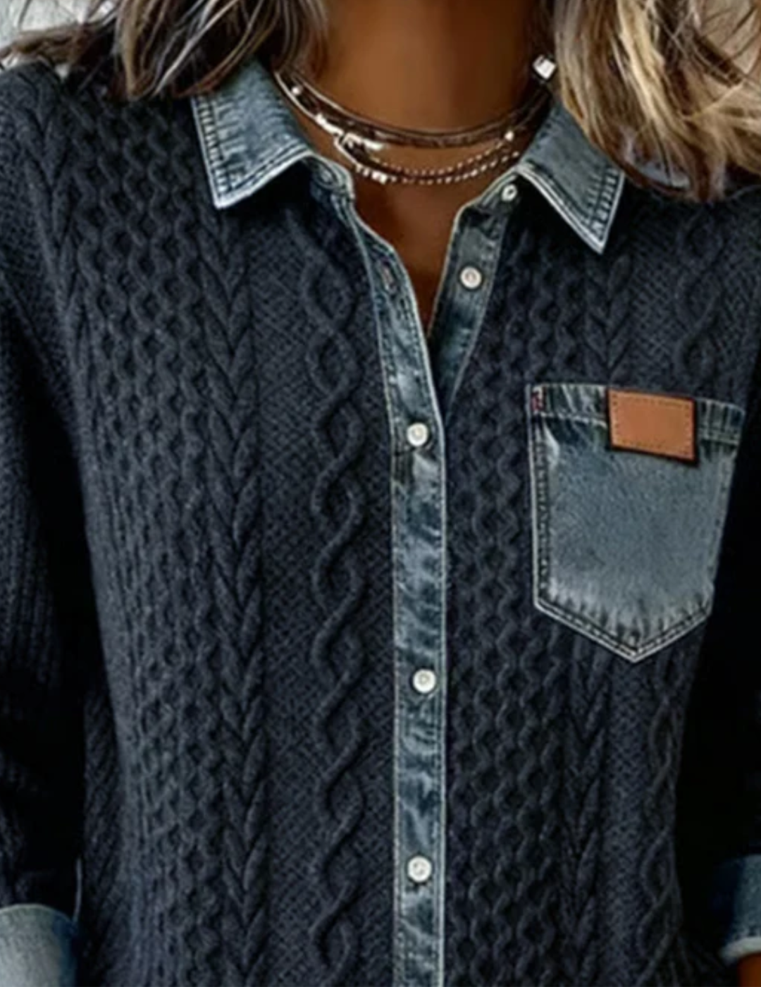 Daniela™ - Camisa de manga larga