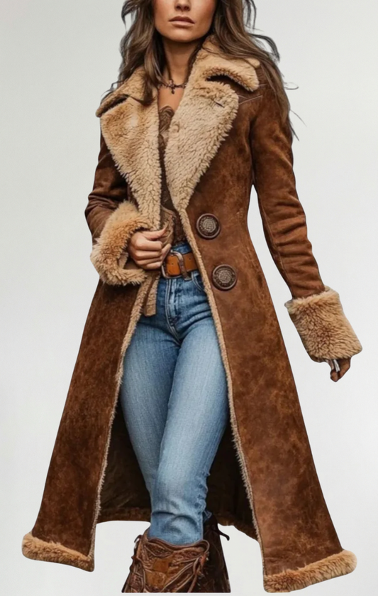 Noelia™ - Abrigo de piel suave