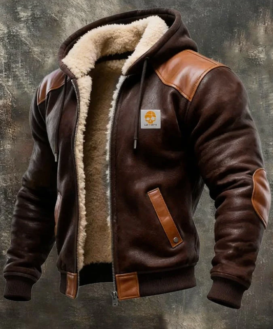 Alberto™ - Chaqueta de invierno con refinados detalles de piel.