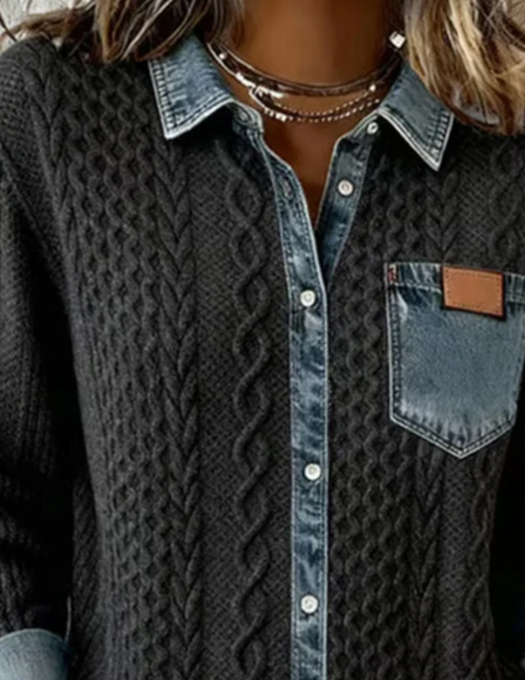 Daniela™ - Camisa de manga larga