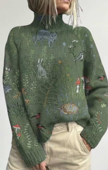 Amelia™ - Suéter elegante de cuello alto