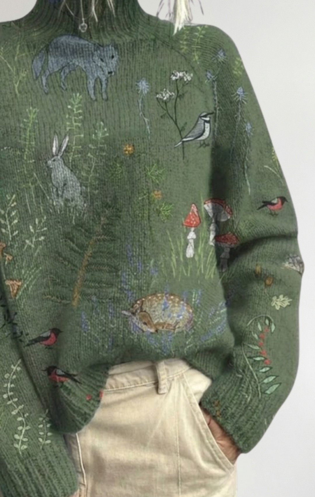 Amelia™ - Suéter elegante de cuello alto