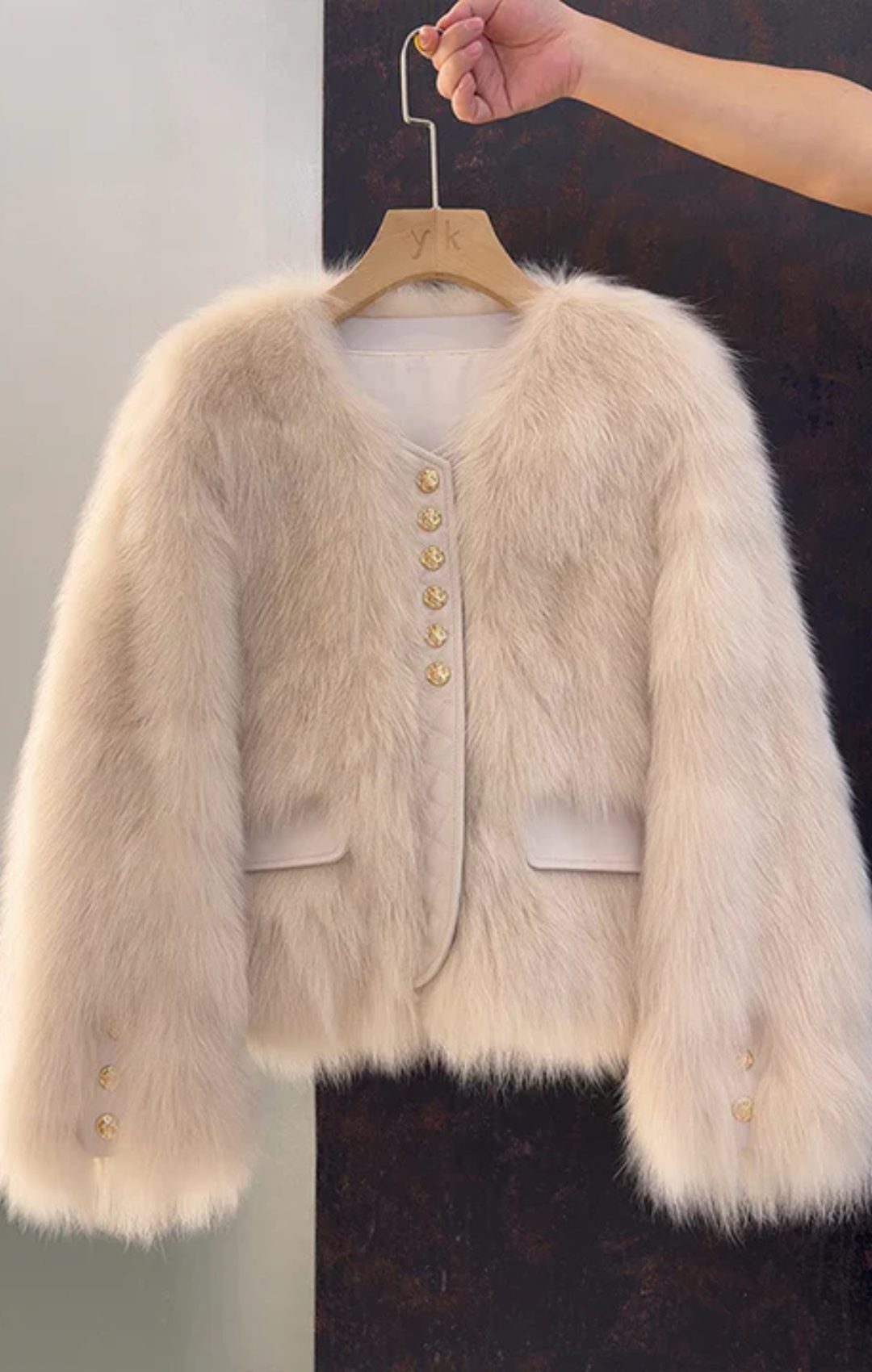 Sandra™ - Chaqueta de piel sintética