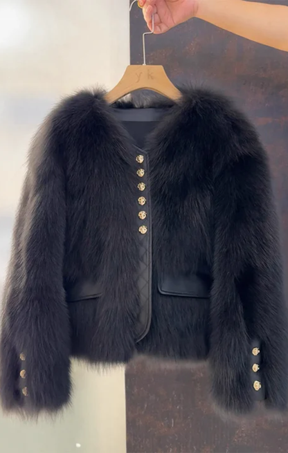 Sandra™ - Chaqueta de piel sintética