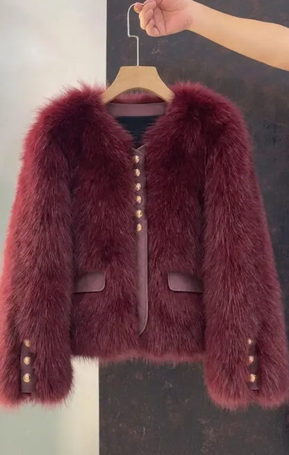 Sandra™ - Chaqueta de piel sintética